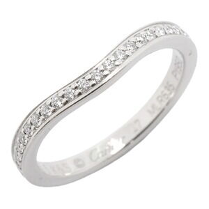 CARTIER Silver Diamond Ring
